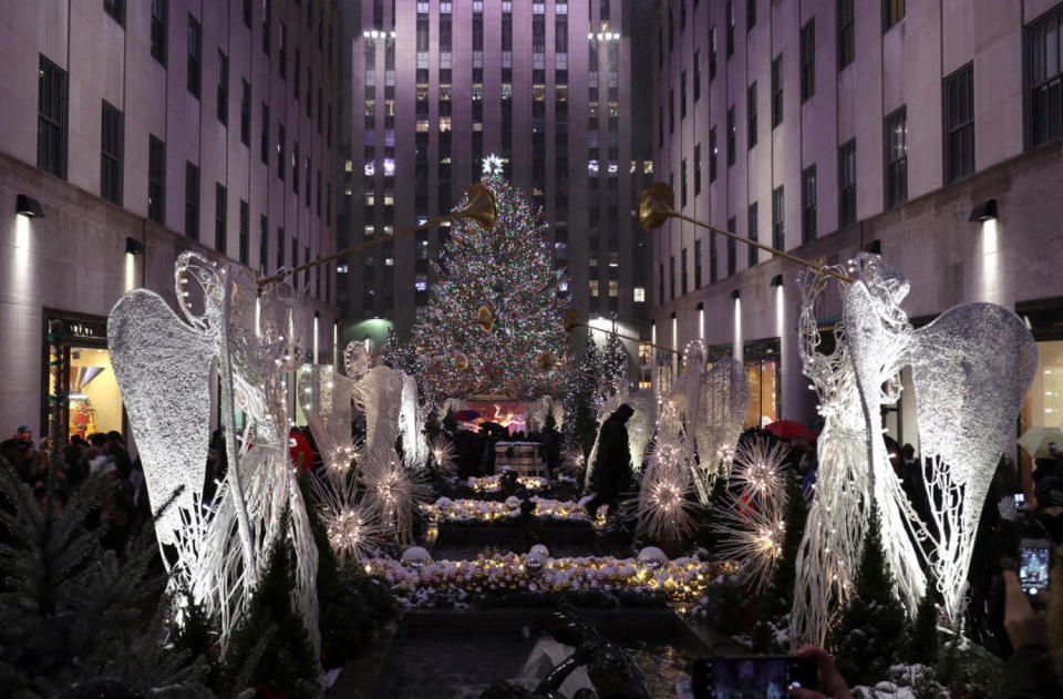 Rockefeller Center, New York City (Gary Hershorn / Getty Images)