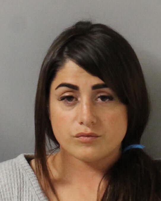 Alexandra Cheety was arrested for going "psycho" and trashing an Airbnb (Credit: Metropolitan Nashville Police Department) 