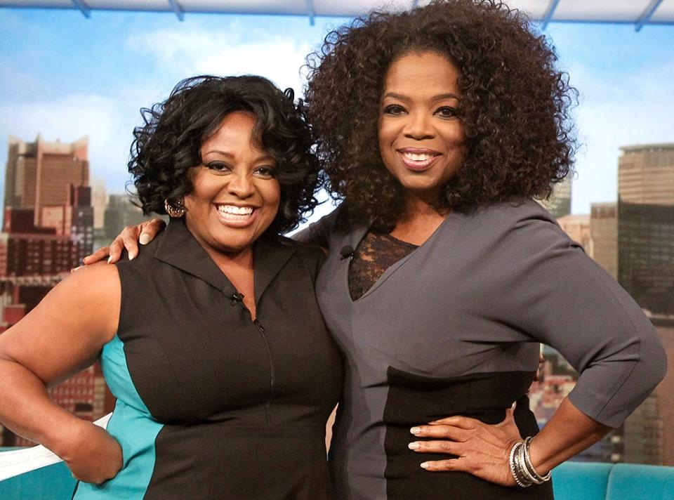 Sherri Shepherd and Oprah Winfrey