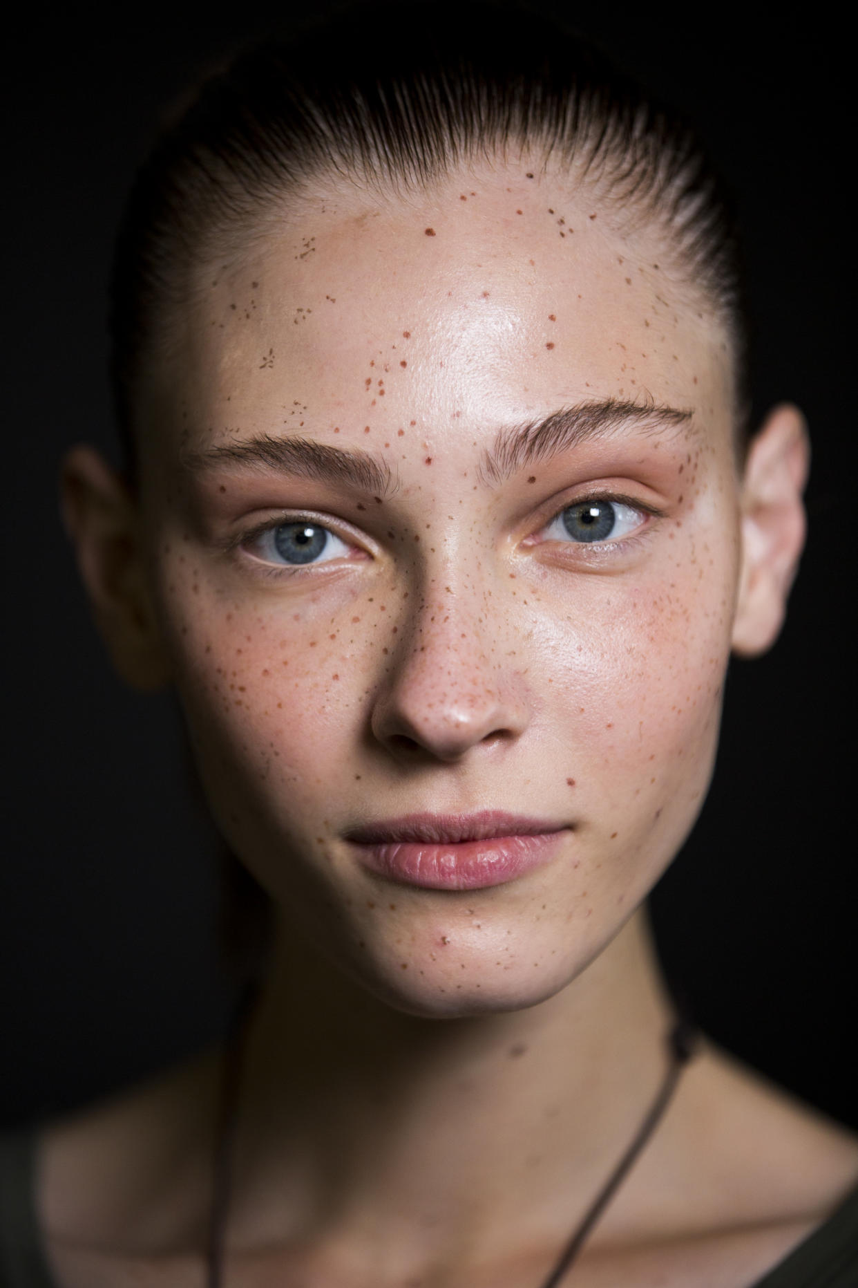 Model at London Fashion Week