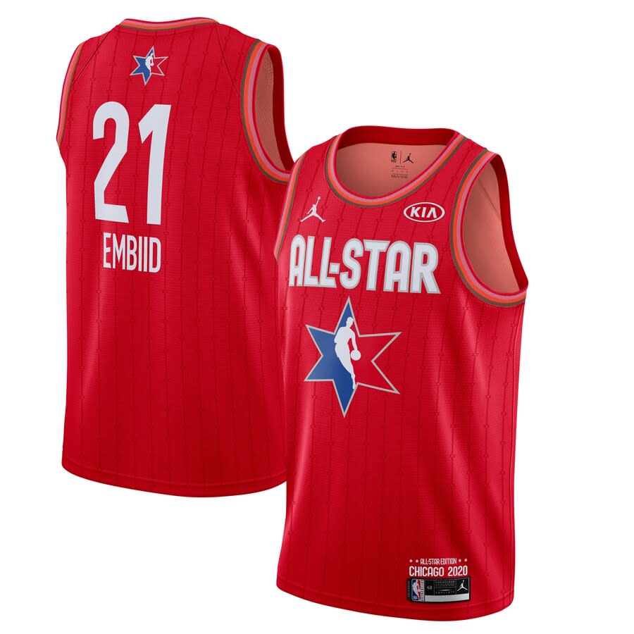 Embiid Jordan Brand 2020 NBA All-Star Game Jersey