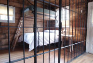 <p>Each cell has at least a double bed and this one has a twin bunk. </p>