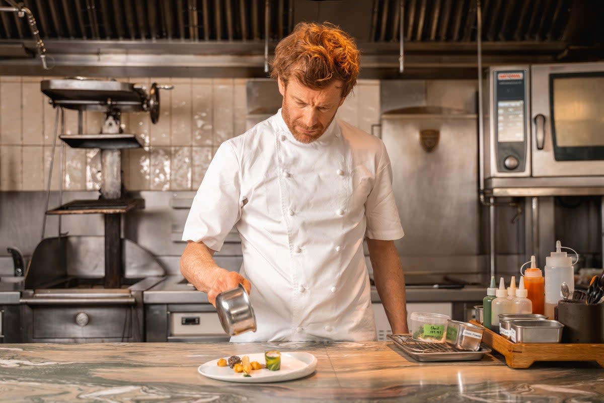 Personal touch: Tom Aikens’ menu explores his past, both professionally and at home  (Food Story Media)