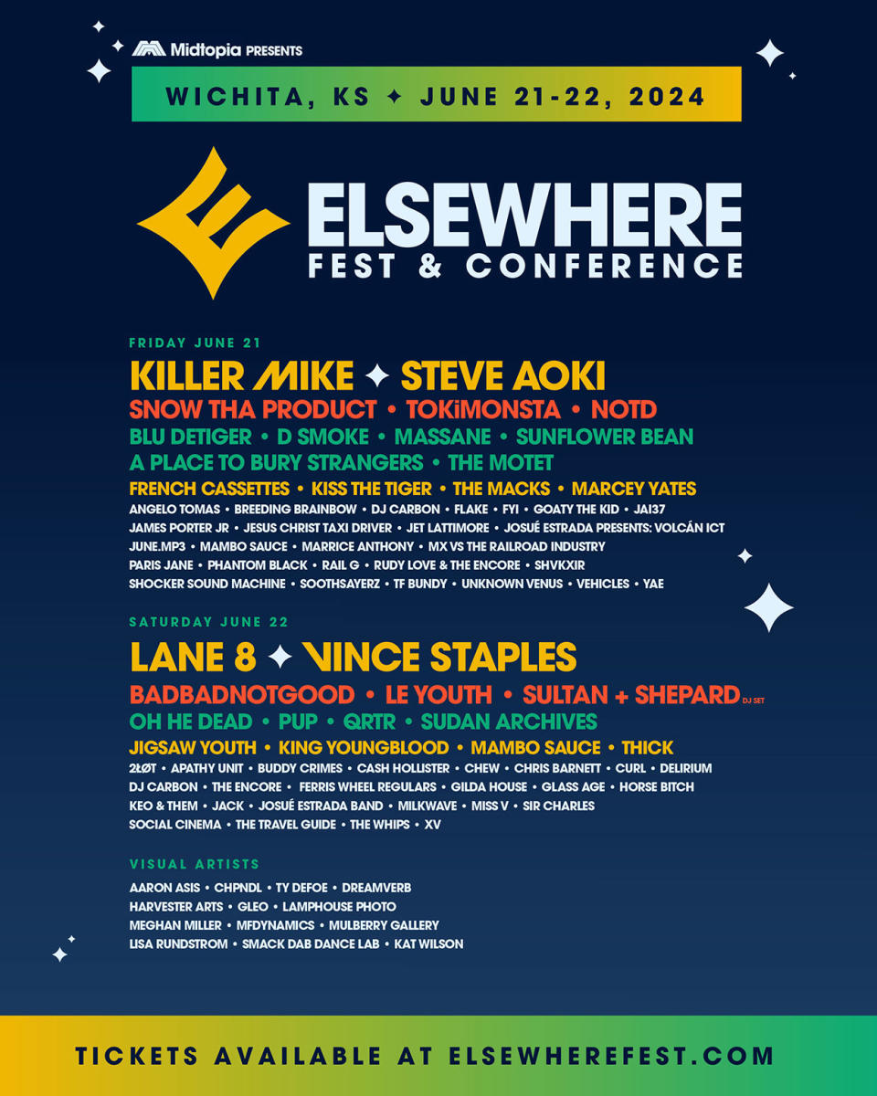 Elsewhere Fest & Conference 2024 Lineup