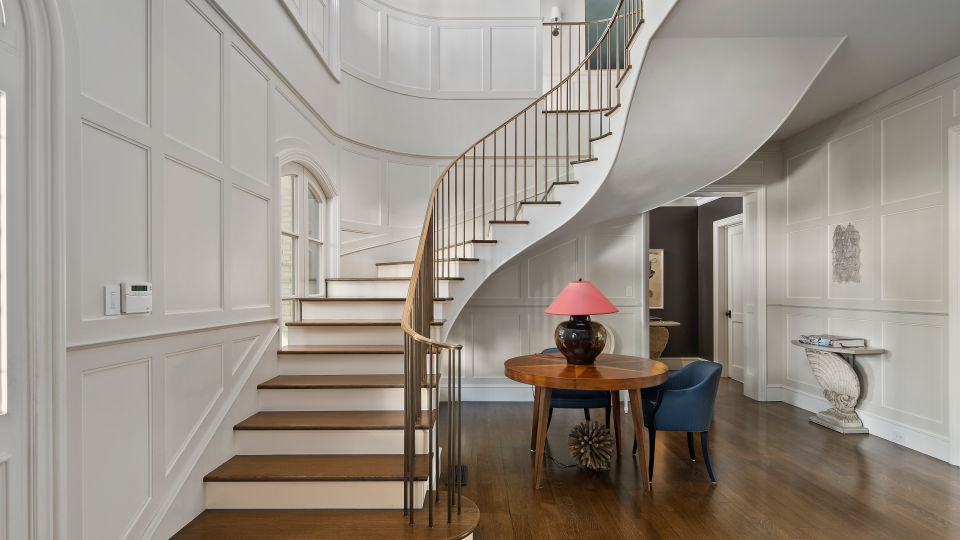 The staircase. - Credit: Willis Allen Real Estate/Forbes Global Properties