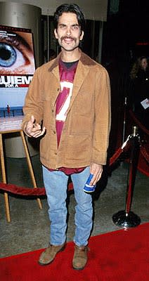 Johnathon Schaech re-enacts the famous Saturday Night Live "What the hell is that?!" sketch at the Egyptian Theatre premiere of Artisan's Requiem For A Dream