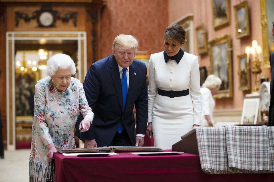 President Trump state visit to UK - Day One