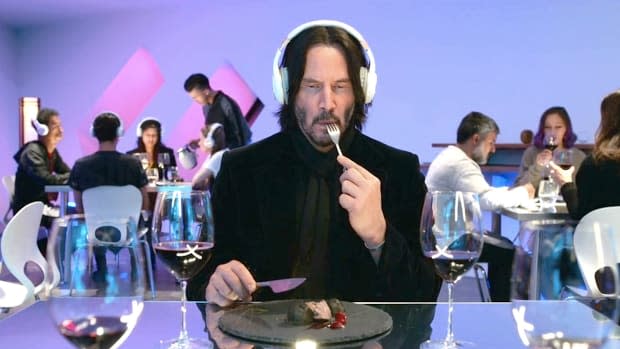 Keanu Reeves in "Always Be My Maybe"<p><a href="https://parade.com/1015716/samuelmurrian/best-movies-on-netflix/" rel="nofollow noopener" target="_blank" data-ylk="slk:Netflix;elm:context_link;itc:0;sec:content-canvas" class="link ">Netflix</a></p>