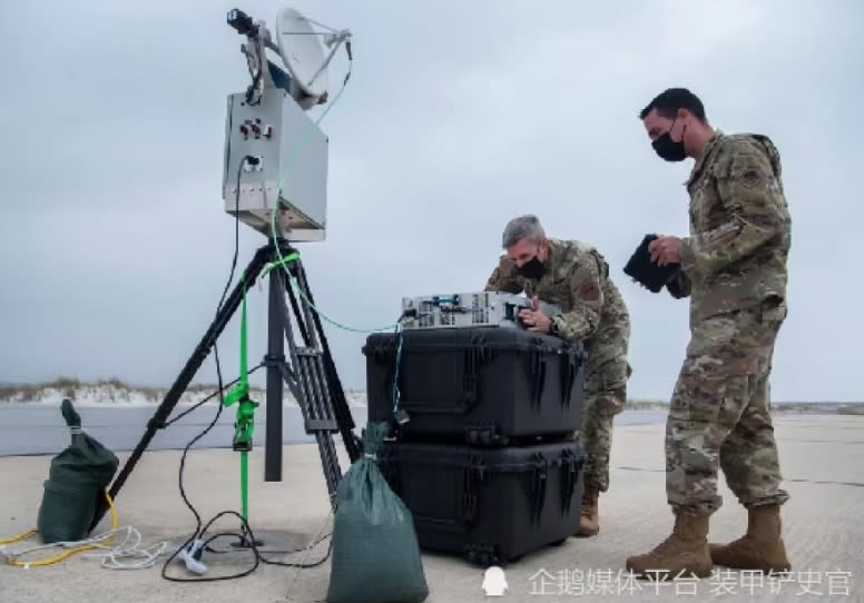 美國提供給烏軍作為誘餌的雷達信號發射器。   圖:翻攝自騰訊企鵝號/裝甲鏟史官