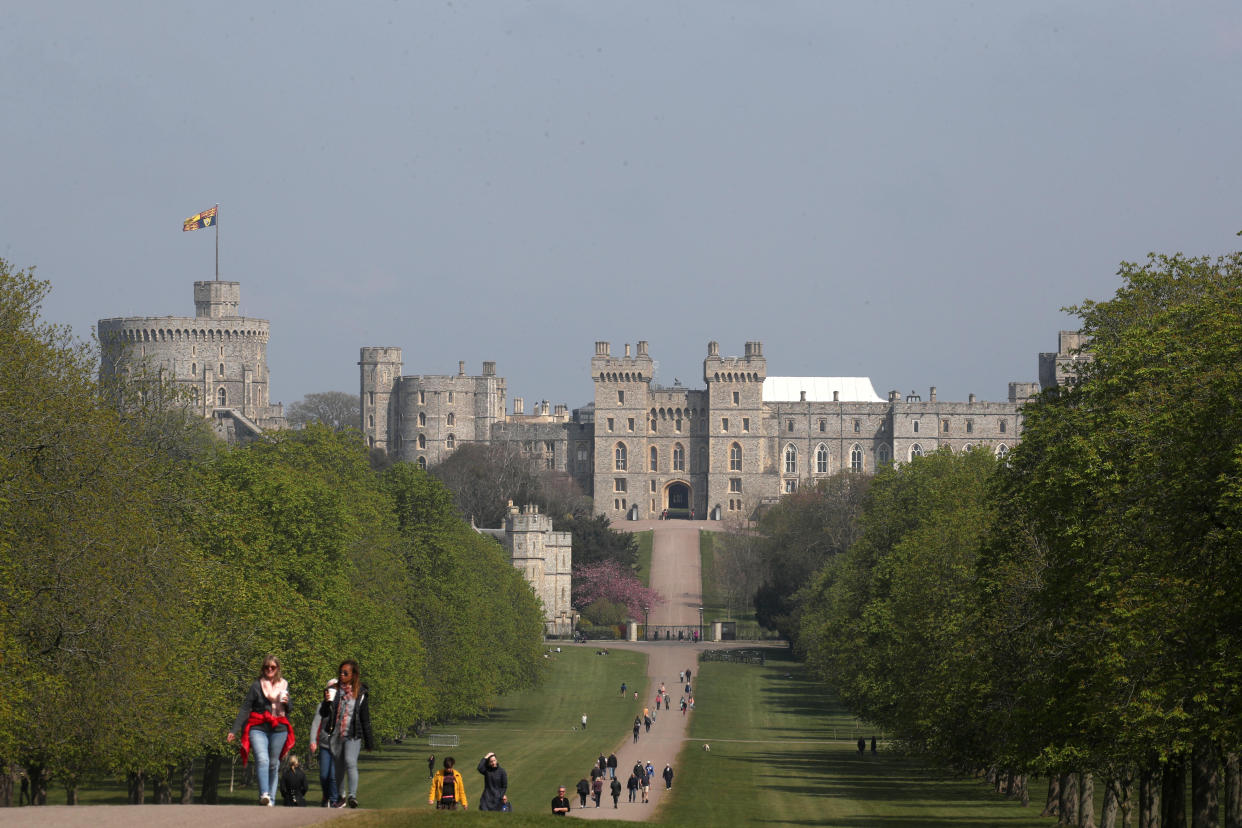 The Royal Standard is flown from Windsor Castle in Windsor, Berkshire, on Queen Elizabeth II's 95th birthday. In a statement posted on Twitter as she marked her 95th birthday, the Queen said: 