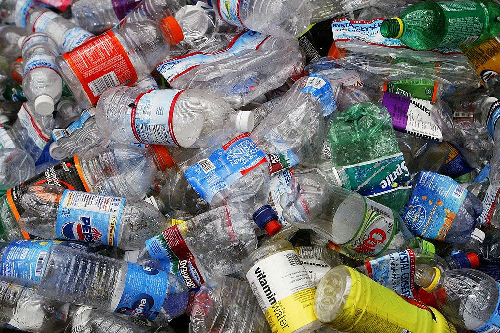 Research indicates that somewhere between 40 and 50 percent of plastic produced today is single use, and less than 10 percent of that is recycled.