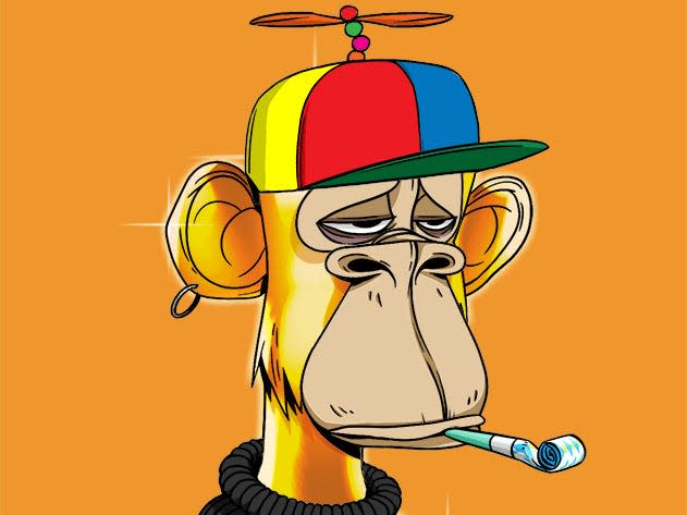 Golden Bored Ape