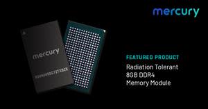 Mercury Systems' new radiation-tolerant 8GB DDR4 memory component sets a new bar for performance in data-intensive processing applications in space.