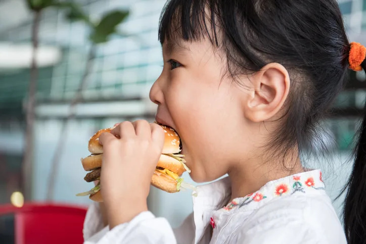 小學生吃太多高油、高鹽、高糖的垃圾食品，他們學習不良的發生率會比飲食均衡的學生高近5倍。