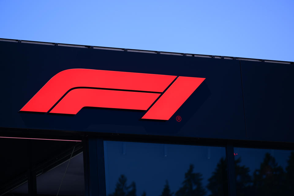 Formula 1 logo during media activities for the Austrian GP, ​​10th round of the Formula 1 World Championship at the Red Bull Ring, Spielberg, Osterreich, Austria, 29/06/23 (Photo by Andrea Diodato/NurPhoto via Getty Images)