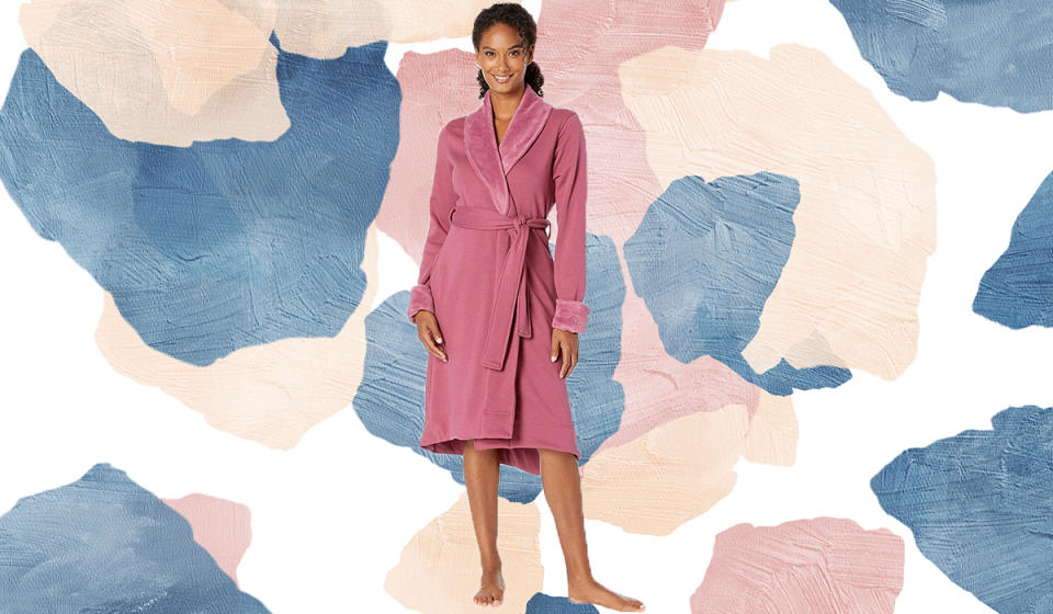 The robe is available in eight shades. (Photo: Zappos)