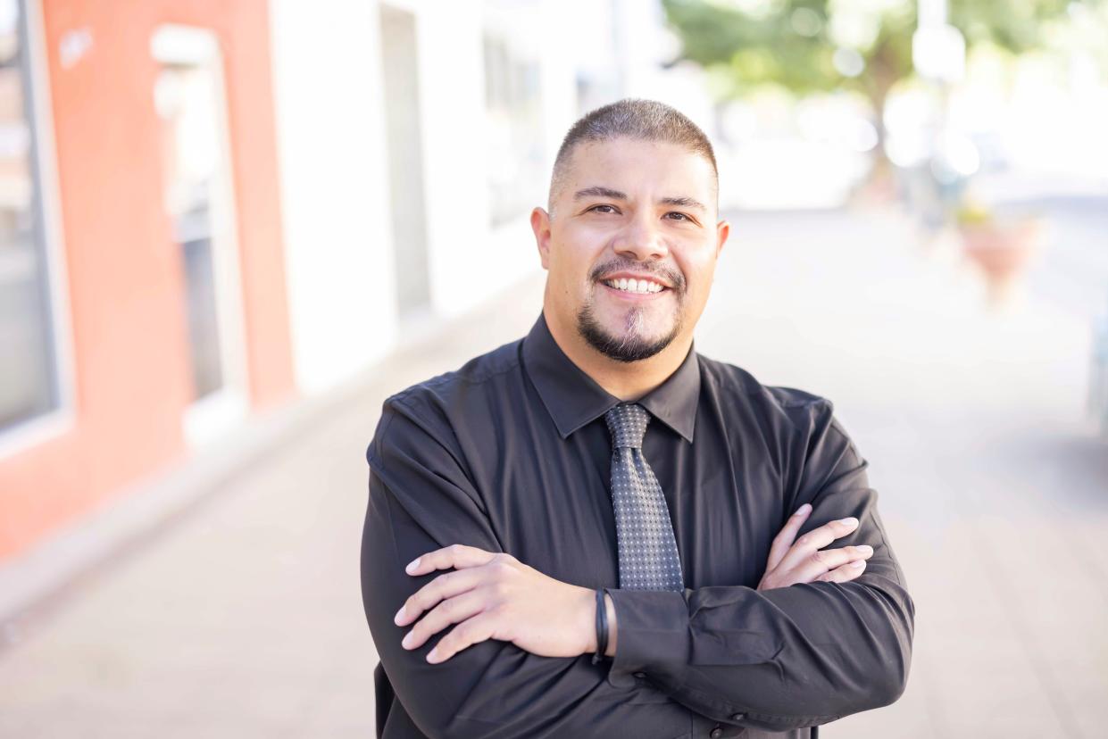 Daniel Sambrano is a Democrat running for Doña Ana County Assessor.