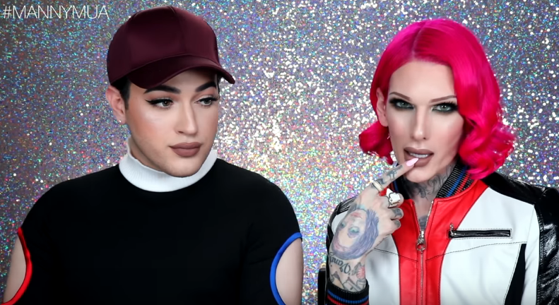 Youtube / Manny MUA / Jeffree Star