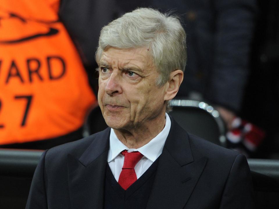 Wenger's press conference was cut short after less than three minutes (Getty)