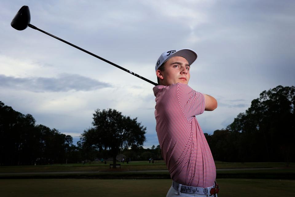Tyler Mawhinney of Fleming Island won the boys Class 3A state championship last year, leading Fleming Island High School to the first golf state team championship in Clay Country history.