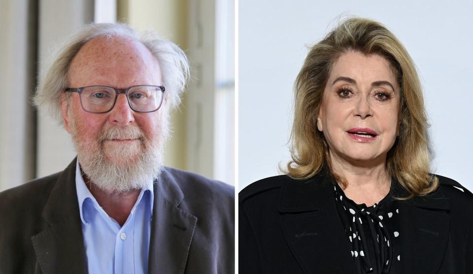 Wolfgang Thierse und Catherine Deneuve