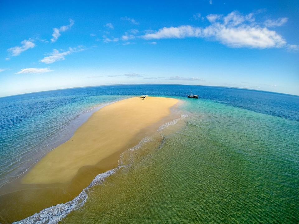 Sand Bank Beach, Mozambique