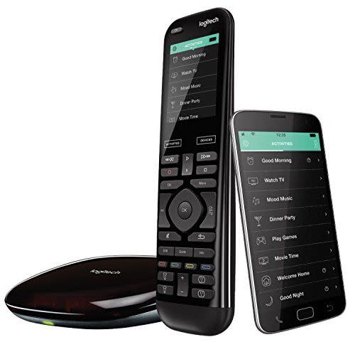 Logitech Harmony Elite Remote Control, Hub, and App