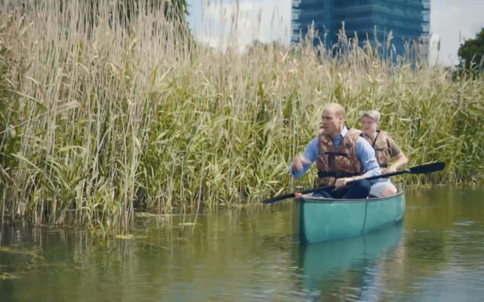 Prince William will speak about his passion for nature and the environment - ITV