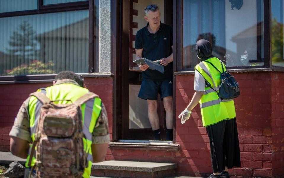 Surge testing is currently in place in Bolton to combat the spread of the Indian variant - James Speakman/Mercury Press