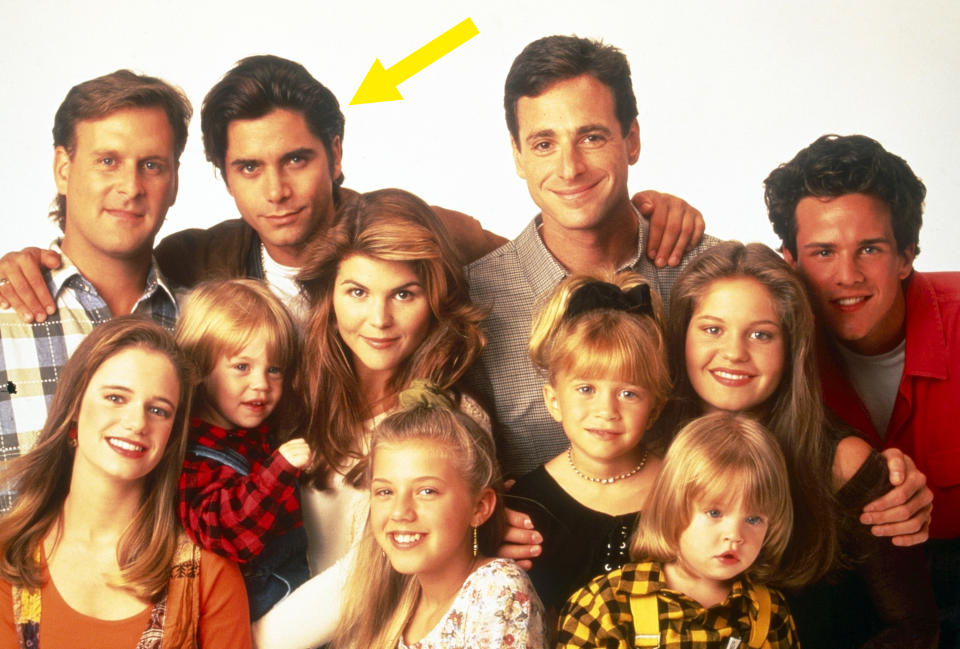 The cast of "Full House"