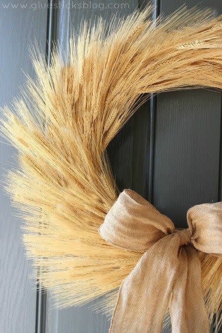 Harvest Wheat Wreath