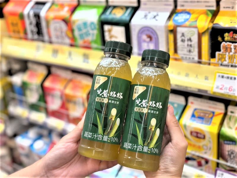 7-ELEVEN獨家販售甘蔗媽媽(甘蔗青茶)。（圖／品牌業者提供）