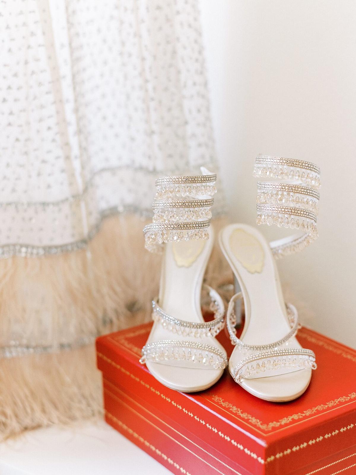 Our predictions for next years top bridal shoe trends! What do you