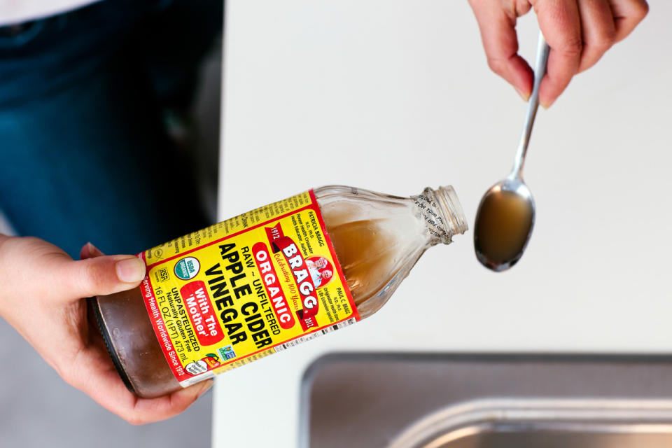 Always start my morning with a spoonful of Apple Cider Vinegar to balance my blood sugar.