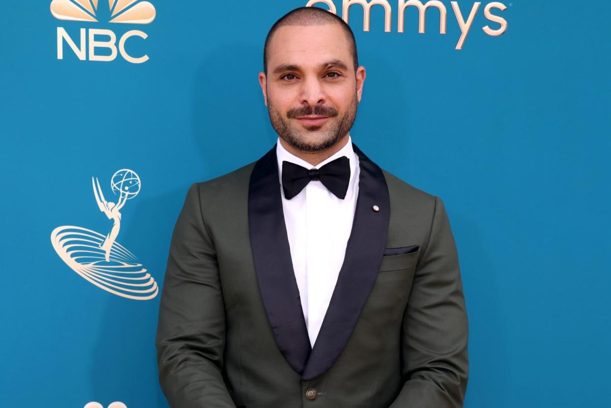 LOS ANGELES, CALIFORNIA - SEPTEMBER 12: 74th ANNUAL PRIMETIME EMMY AWARDS -- Pictured: Michael Mando arrives to the 74th Annual Primetime Emmy Awards held at the Microsoft Theater on September 12, 2022. -- (Photo by Mark Von Holden/NBC via Getty Images)
