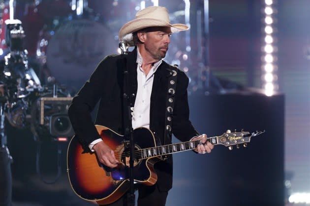 Toby Keith was awarded a posthumous degree from the University of Oklahoma. - Credit: Photo by Mickey Bernal/NBC via Getty Images