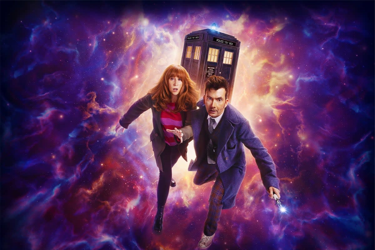 David Tennant will star in the 60th anniversary Doctor Who specials (Zoe McConnell/BBC) (PA Media)