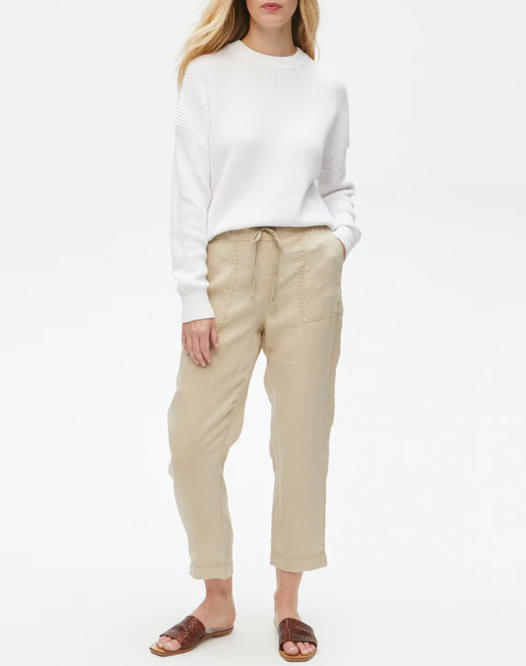 Interim Linen Deep Twotuck Slacks | www.tspea.org