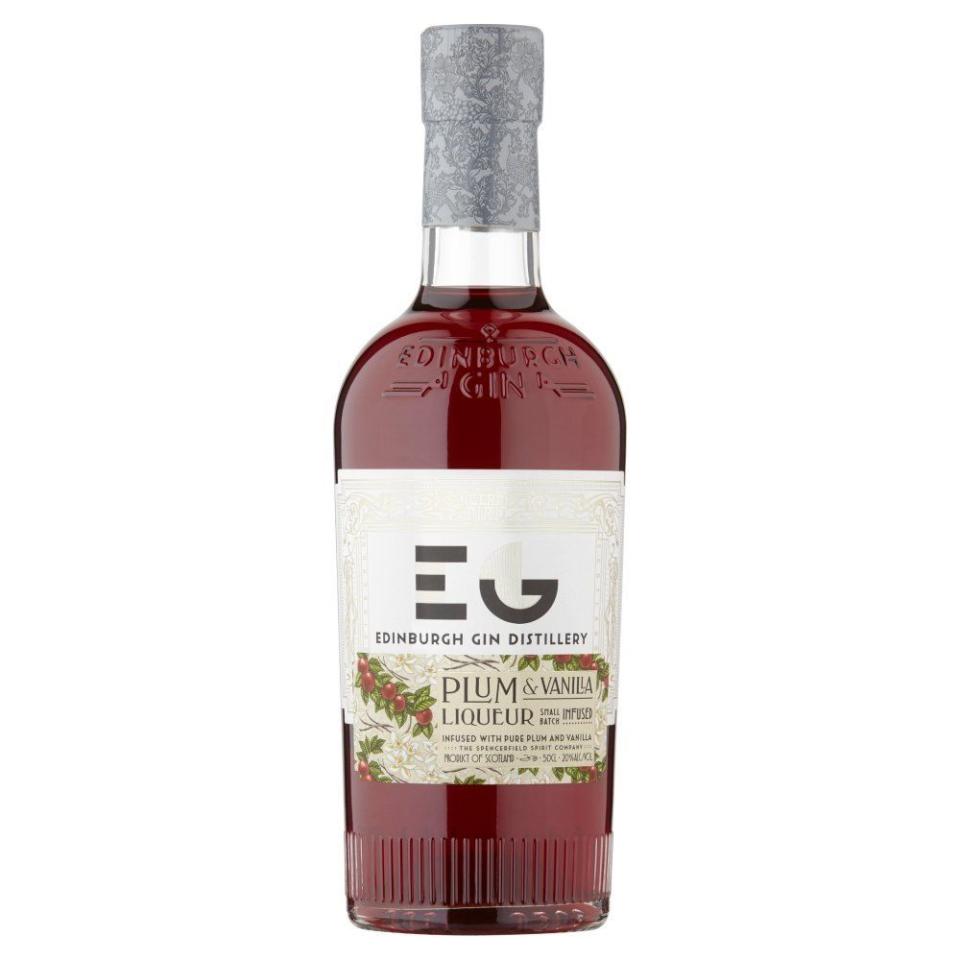 <p>Plums and vanilla combine to make the sweetest, fruity tasting gin.</p><p>Edinburgh Plum and Vanilla Gin, £15.99, Amazon</p><p><a class="link " href="https://www.amazon.co.uk/Edinburgh-Plum-Vanilla-Packaging-Vary/dp/B01M9I3H2N/ref=sr_1_26?s=alcohol&ie=UTF8&qid=1518623847&sr=1-26&keywords=flavoured+gin&tag=hearstuk-yahoo-21&ascsubtag=%5Bartid%7C1919.g.17850422%5Bsrc%7Cyahoo-uk" rel="nofollow noopener" target="_blank" data-ylk="slk:BUY NOW;elm:context_link;itc:0;sec:content-canvas">BUY NOW</a><br></p>
