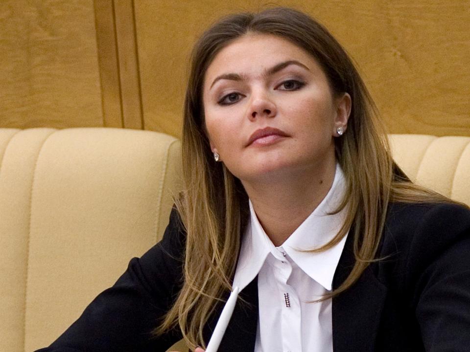 Alina Kabaeva in Moscow