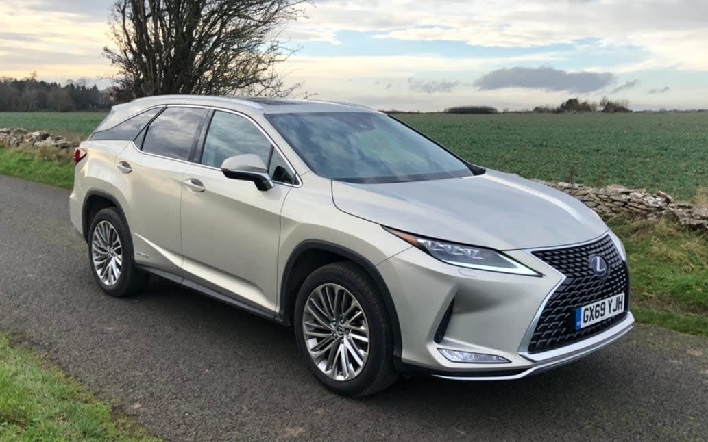 2020 Lexus RX 450h luxury SUV on long-term test