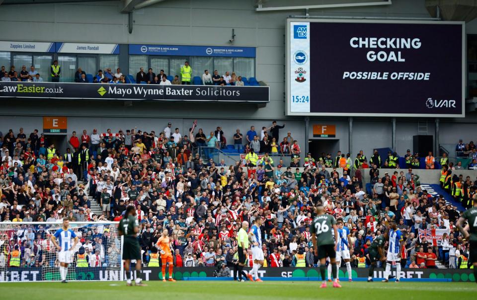 Var at Brighton - Reuters/John Sibley