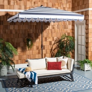 Safavieh Outdoor Living Vienna Square Crank Umbrella