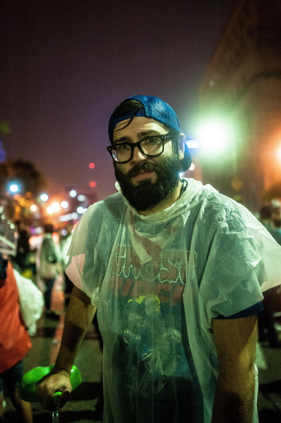 Eli LaChance outside the St. Louis City Justice Center on Monday.