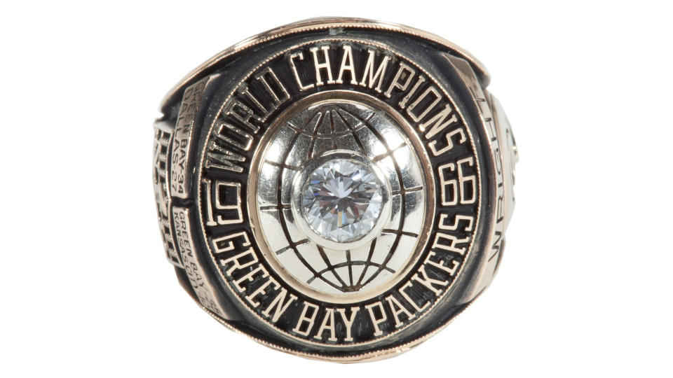 Steve Wright's 1966 Super Bowl I Ring