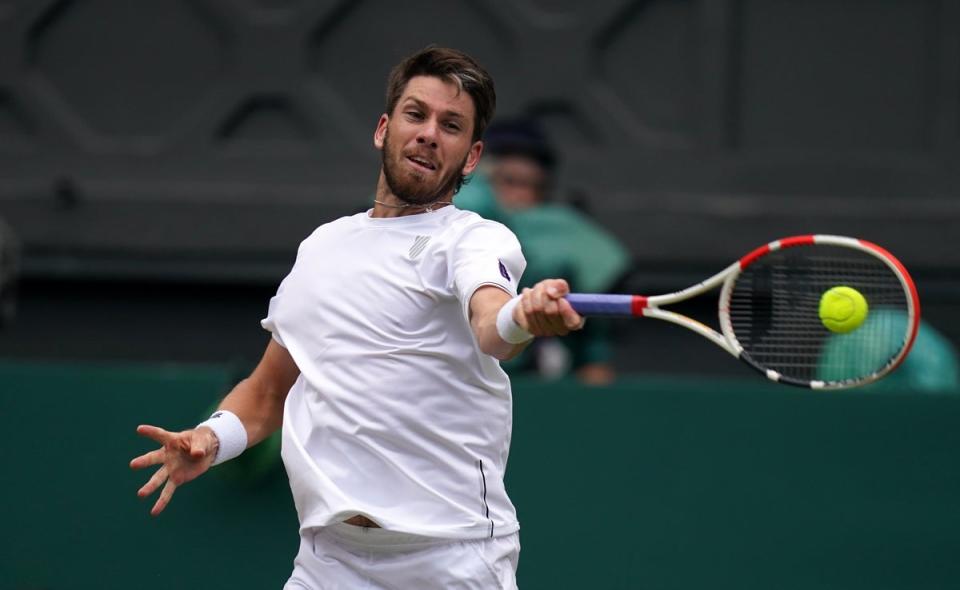 Britain’s best hope for Wimbledon, Cameron Norrie (Adam Davy/PA) (PA Wire)