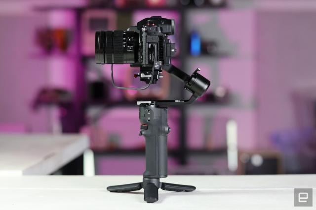 DJI's lightweight RS 3 Mini camera stabilizer is designed to be