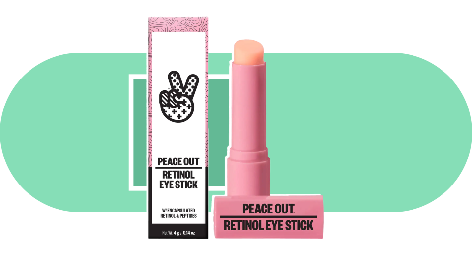 Tend to under-eye skin concerns such as dark circles and uneven skin tone with the Peace Out Skincare Retinol Eye Stick.