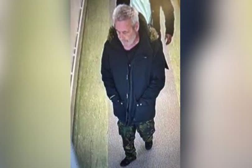 Anthony, 64, was last seen at Wythenshawe Hospital