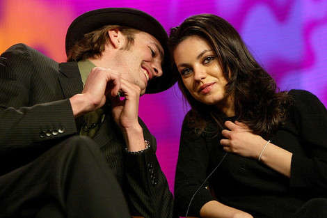 Ashton Kutcher and Mila Kunis